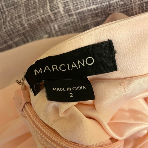 Marciano: Light Pink Prom Dress - Picture 4 of 6